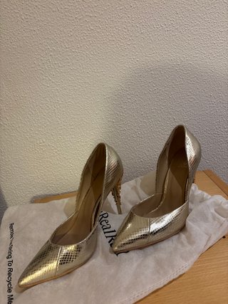 Zapatos de tacón Ralph & Russo dorados T.37-37.5