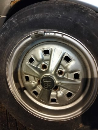 4 Llantas Seat 124 FL FU  5x13 4x98 originales