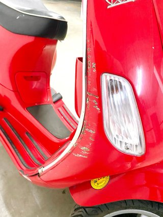 Vespa LX 50 2T Roja