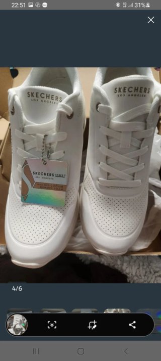 Zapatillas Skechers Street Los Angeles Blancas