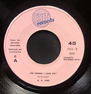 Vinilo Single - B.B. KING