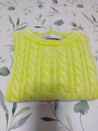 Jersey Bershka punto , algodón