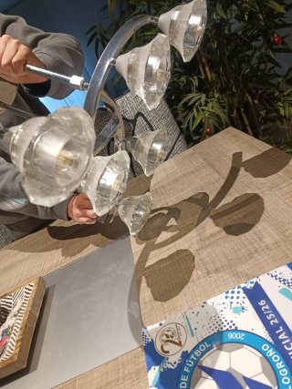 Lámparas LED de techo con 6 luces