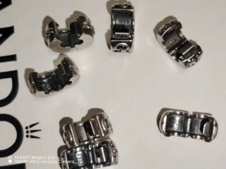 Charm clip Pandora originali in argento 925