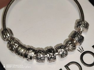 Charm clip Pandora originali in argento 925