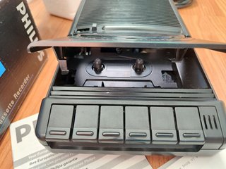Philips D6280 Grabadora de Cassette LEER