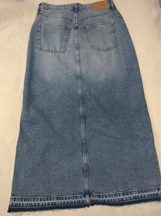 Falda vaquera H&M larga Talla S
