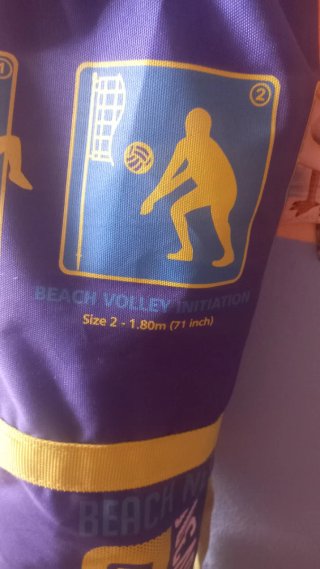 Red de voley playa KIPSTA BV300.Buen estado