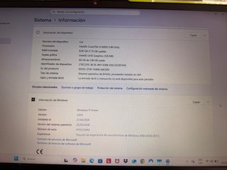 Portátil Lenovo Gris/Plateado