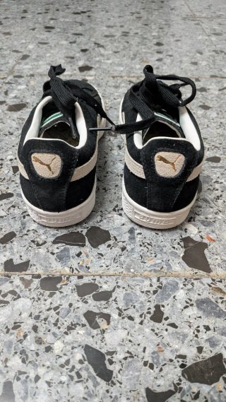 Puma Suede Classic Talla 37 Negro/Blanco