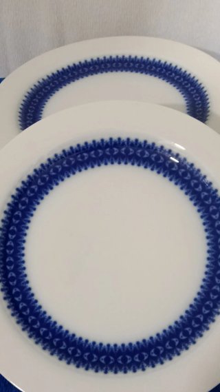 6 Platos Thomas Vintage Azul Cobalto 19cm