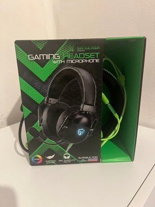 Auriculares Gaming Battletron Negros