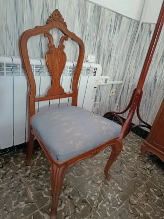 Dormitorio antiguo madera maciza hecho a mano