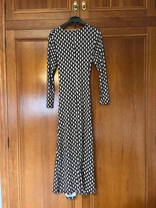 Vestido midi estampado