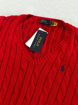 Jersey Polo Ralph Lauren Rojo Talla L