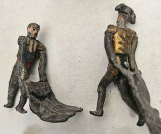 11 Figuras Plomo Casanellas Toros