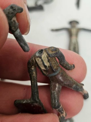 11 Figuras Plomo Casanellas Toros
