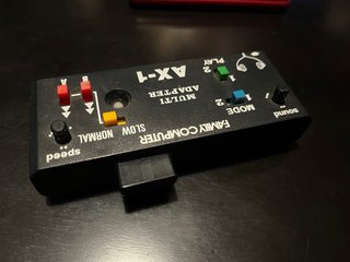 Nintendo Famicom AX-1 Multi Adapter + Pad