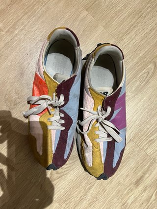 New Balance 327 amarillo/granate