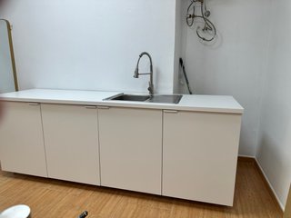 Muebles de cocina blancos Ikea