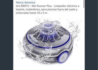 Gre RBR75 Wet Runner Plus Limpiador Piscina