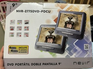 Dvd Duo Coche Nevir Pantalla 9