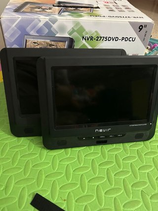 Dvd Duo Coche Nevir Pantalla 9