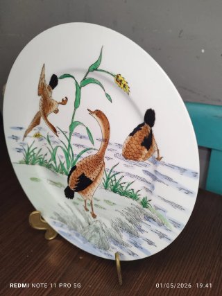 PORCELANA JAPONESA PLATO DECORATIVO