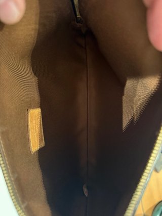 Pochette Louis Vuitton monogram marrone