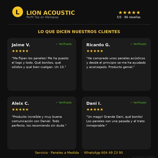 Paneles Acústicos a Medida · Lana de Roca · Diseño