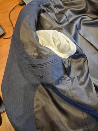 Traje de hombre George Bertoluchi T52 azul