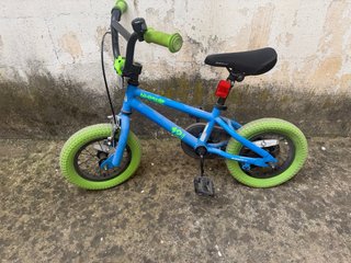 Bicicleta BMX Infantil 12 Azul