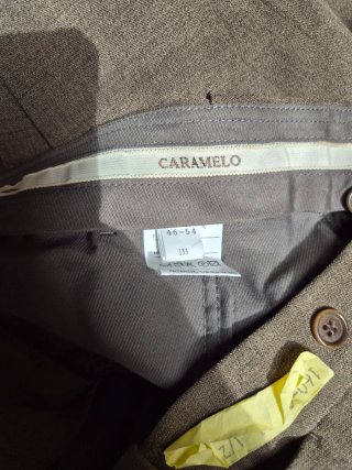 Traje Caramelo Hombre Beige/Marrón