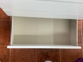 Cómoda MALM 4 cajones IKEA blanca 80x100 cm