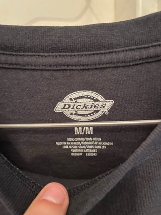 Camiseta Dickies manga larga negra