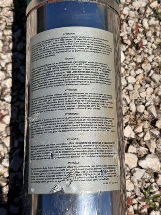 Bomba Sumergible Trifásica