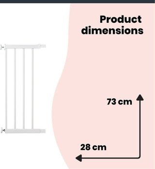 Barrera Seguridad Safety 1st Blanca