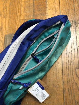 Borsa a tracolla Bandolera Cruzada Patagonia in toni di blu