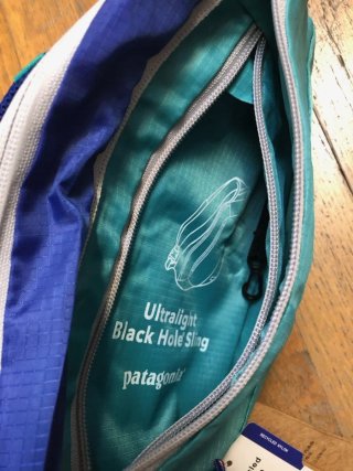 Borsa a tracolla Bandolera Cruzada Patagonia in toni di blu