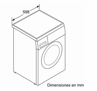 Lavadora Balay 3TS986BT 8kg
