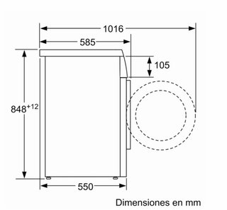 Lavadora Balay 3TS986BT 8kg