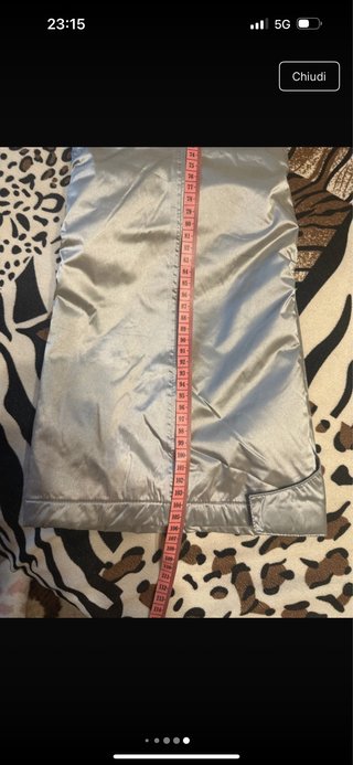 Pantaloni sci argento