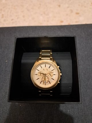 Reloj Emporio Armani Dorado Certificado