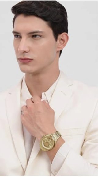 Reloj Emporio Armani Dorado Certificado