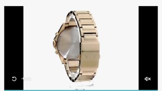 Reloj Emporio Armani Dorado Certificado