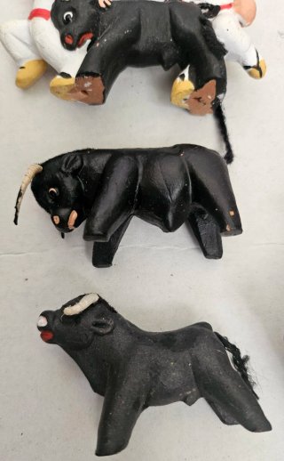 19 Figuras Terracota Alborox Toros y Toreros