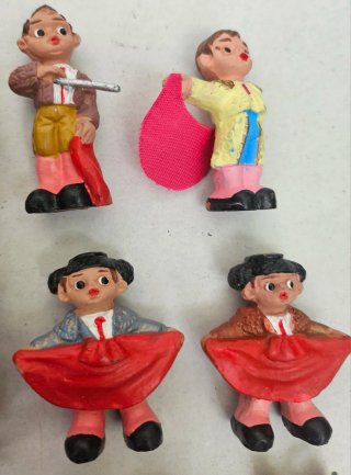 19 Figuras Terracota Alborox Toros y Toreros