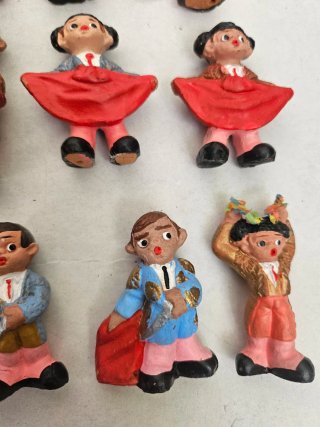19 Figuras Terracota Alborox Toros y Toreros