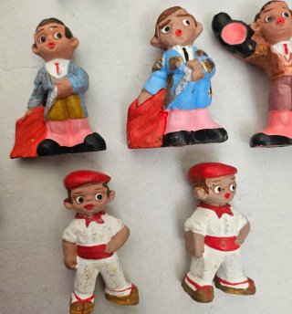 19 Figuras Terracota Alborox Toros y Toreros