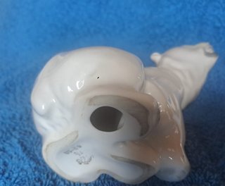 Oso Polar Lomonosov LFZ Porcelana Rusa Vintage